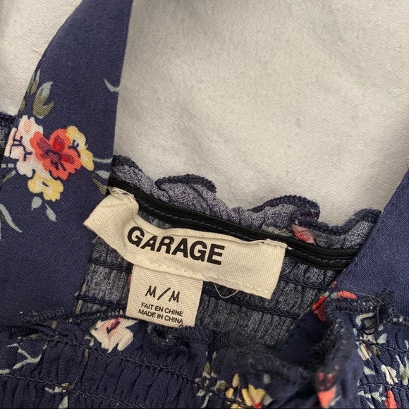 FLORAL RIFFLE CROP TOP - Picture 2 of 3